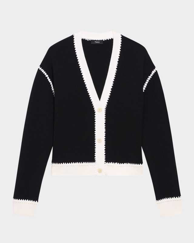 Blanket Stitch Cardigan